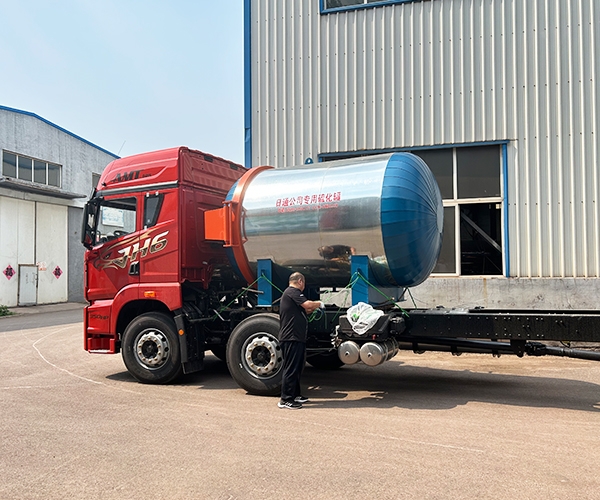 硫化罐發(fā)貨-山東濟南